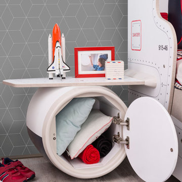 First Class Airplane Kids Bedroom