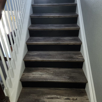 Staircase flooring refresh!