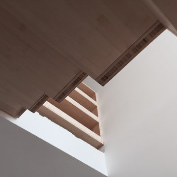 Escalier multifonction pour une entrée Lumineuse