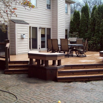 TREX TRANSCENDS TIKI TORCH BIRMINGHAM DECK