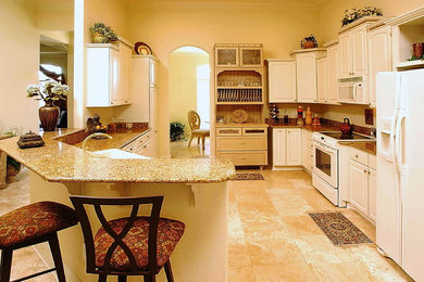 Inspiration for a mediterranean kitchen remodel in Miami