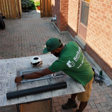 Window screen repair and replacement
