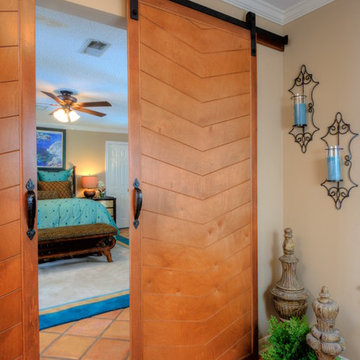 Slim Profile Wood Barn Doors