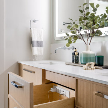 Bathroom Vanity In-Drawer Outlets
