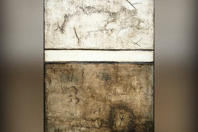Inspiration for a contemporary dining room remodel in Orange County