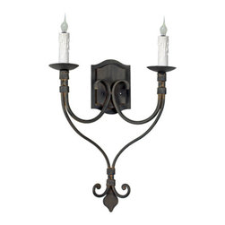 SC-143 Custom Hand Made Iron Sconce - Wall Sconces