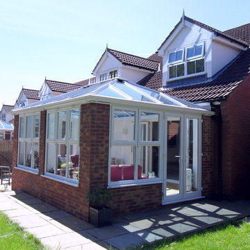 Edwardian glass roof conservatory - Thirsk