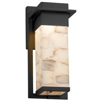 Justice Design LED Pacific Small Sconce, Black ALR-7541W-MBLK