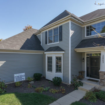 Mastic vinyl siding installation in Geneva Illinois