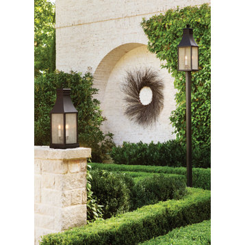 Hinkley Beacon Hill Outdoor Wall Mount, Museum Black, Extra Large