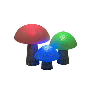 3-Piece Mushroom Lamp