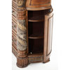 Michael Amini Villa Valencia Wood Dresser and Mirror Set - Classic Chestnut