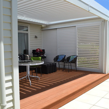 Nice Decking Veranda at Orewa