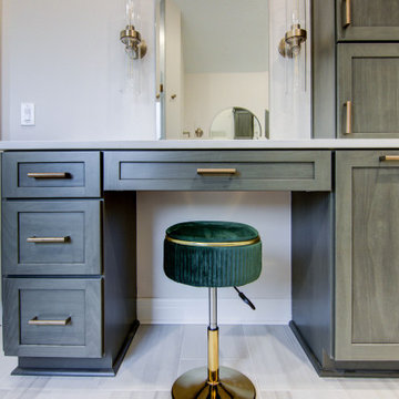 Primary Bathroom Remodel with Tub Removal & Shower Relocation