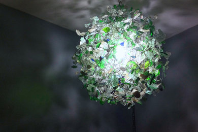 Sea Glass Chandelier