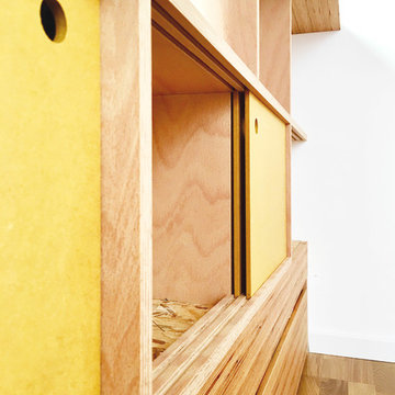 Cuisine convertible dans une pièce de 10m2