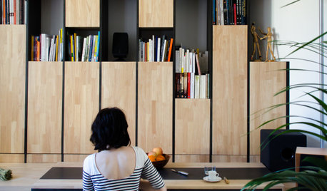 Vorher-Nachher: 52 m²-Maisonette mit Einbaumöbeln maximiert