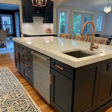 Semi Custom Full Overlay Cabinets w/ a Coastal Flair!