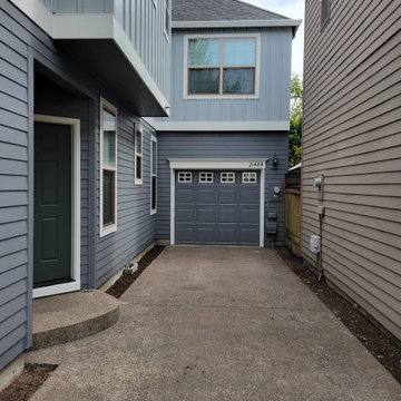Exterior siding, trim, and paint