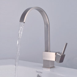 Single Handle Chrome Centerset Kitchen Tap T0721S - Kitchen Faucets