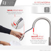 STYLISH Single Handle Pull Down Stainless Steel Kitchen Faucet