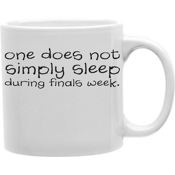 One Does Not Simply Sleep During Finals Week Mug