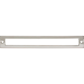 Top Knobs TK927 Hollin 7-9/16 Inch Center to Center Pull - Polished Nickel