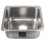 Wilson Undermount Crafted Stainless 17" Bar Prep Sink, Brushed Stainless