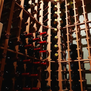 Lower Level Remodel with Wine Cellar in Wauwatosa