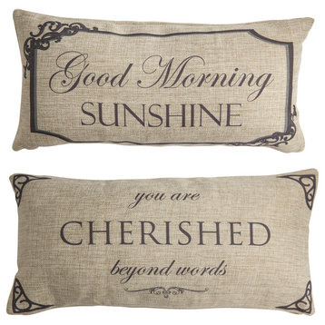 Good Morning Sunshine Double Sided Pillow