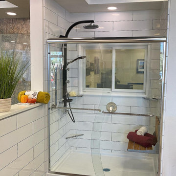 Othello Fairfield simulated-tile shower