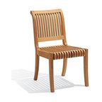 Giva Armless Chair - Outdoor Teak