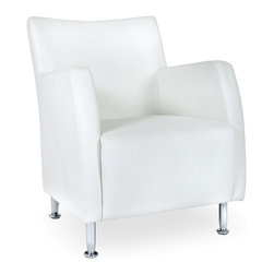 Como Chair | White - Living Room Chairs