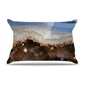 Kess InHouse Sylvia Coomes Pinecone Green Brown Pillow Sham 30 x 20