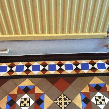 Old Victorian Tiled Floor Brought Back to Life in Bedford