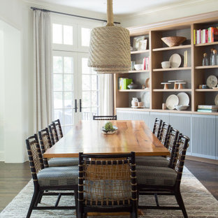 75 Beautiful Dark Wood Floor Dining Room Pictures & Ideas | Houzz