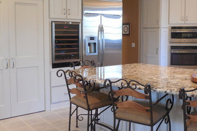 Inspiration for a transitional kitchen remodel in Other