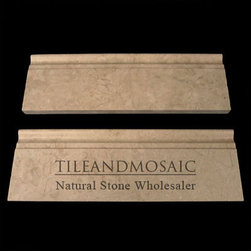 Crema Marfil Marble 5/8" Baseboard Molding Polished - Products