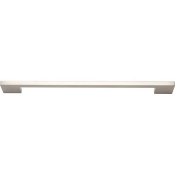 Atlas Homewares A866 Thin Square 11-5/16 Inch Center to Center - Brushed Nickel
