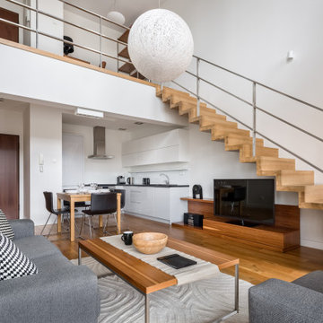 Contemporary Stylish living room, Redmond, WA