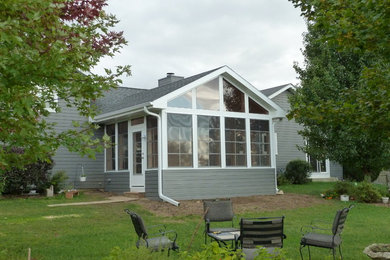 Example of a classic exterior home design in Milwaukee