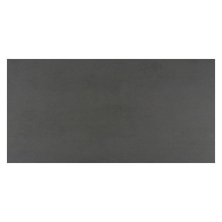 Weathered Black Matte Porcelain Tile, 12x24x3/8, Porcelain Flooring