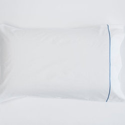Embroidered: Blue - Sheet And Pillowcase Sets