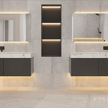 Minimalistic Bathroom Remodeling