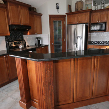 Clinton Residence - Granite, Tile Backsplash & Carpet