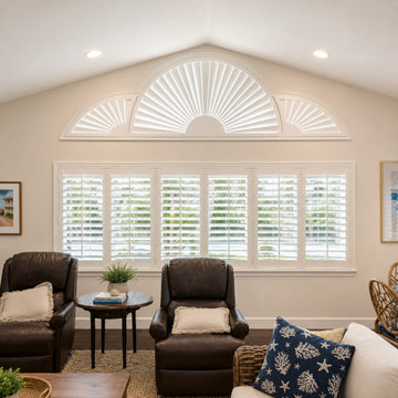 Custom Plantation Shutters for Arched Top Windows | Made in the USA