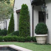 White Painted Brick Exterior
