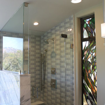 A tranquil masterbath in Pasadena