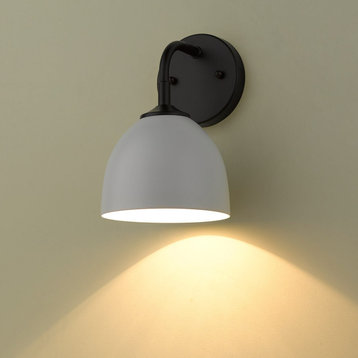 Golden Zoey Wall Sconce in Matte Black