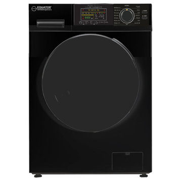 Combo Washer-Dryer Vented-Dry 1.62cf/15lb 110V Equator, Black